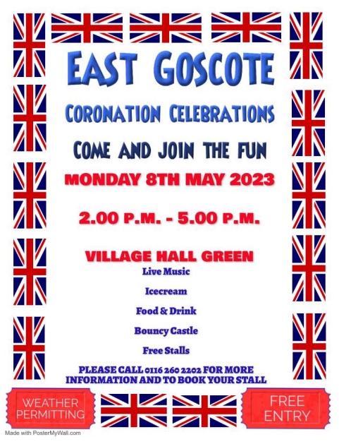 coronation event poster